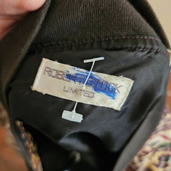 Robert Stock Vintage Southwest Geometric Bomber Jacket - Picture 6 of 8